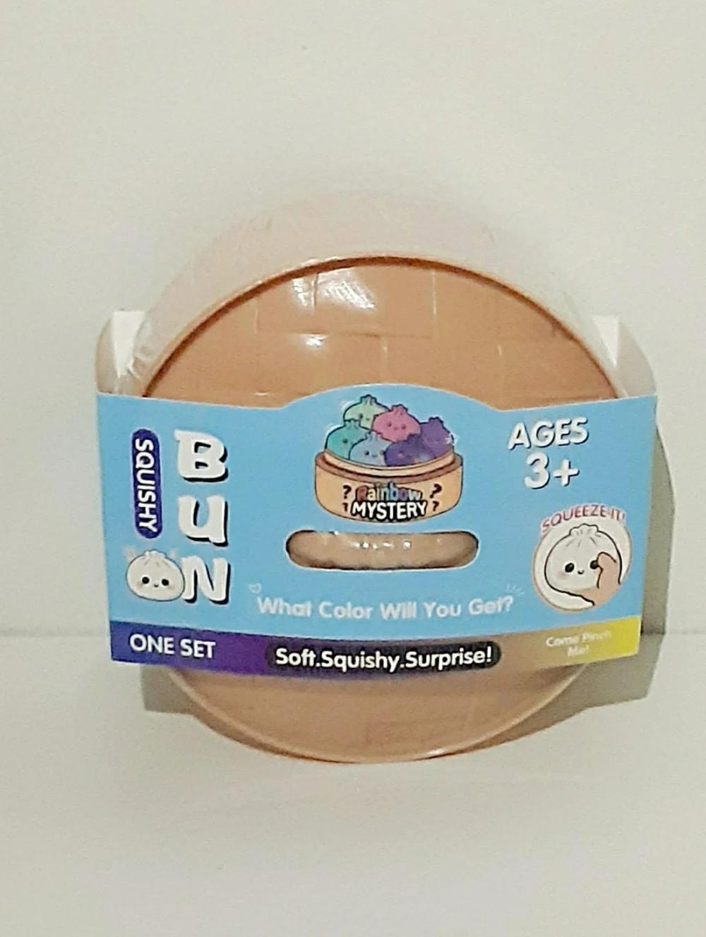 Dumpling Mystery Rainbow Squishy Bun - Beige Which Color Will You Get? - Picture 4 of 5